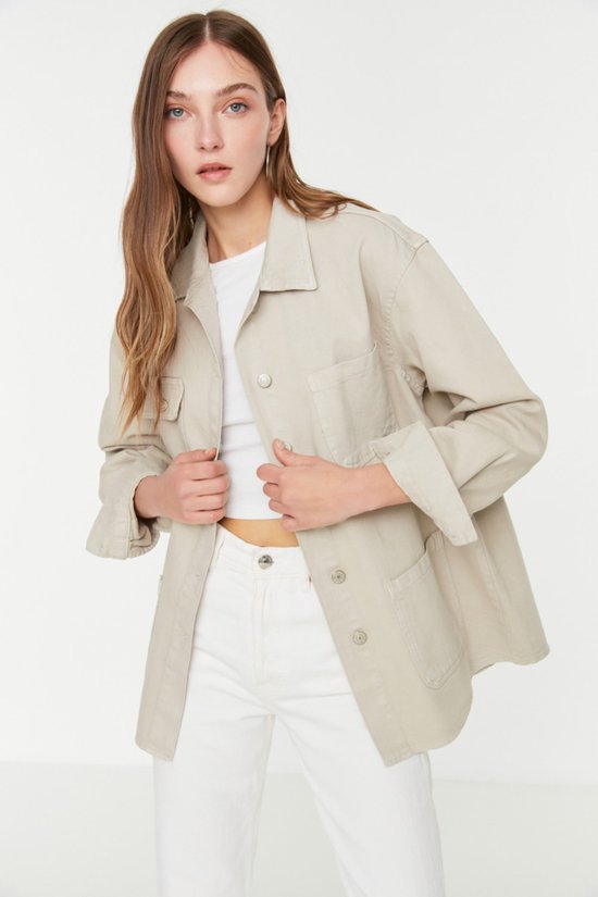 Maison Margiela Gewatteerde Oversized Double-breasted Jas Met Quilt Patroon 2837020002 283702000279000