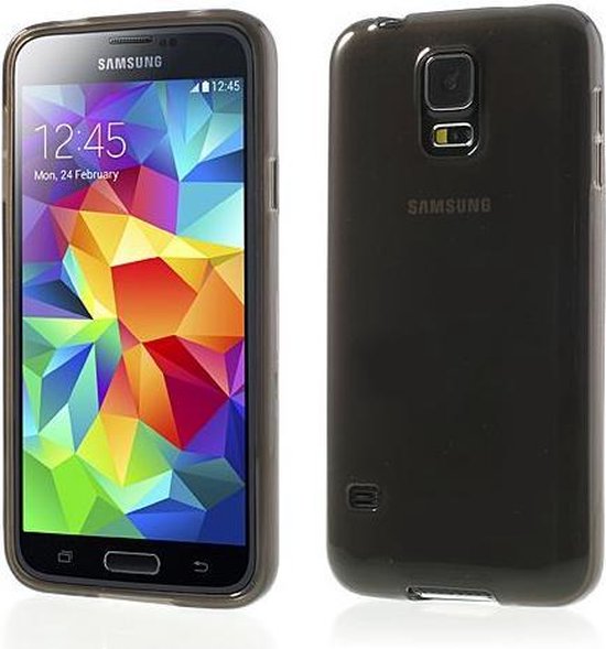Grijs Samsung Galaxy S5 TPU hoes | bol.com