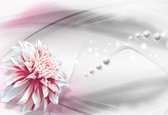 Fotobehang Beautiful Waterlily  | XXXL - 416cm x 254cm | 130g/m2 Vlies