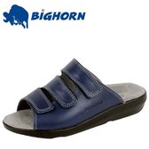 BigHorn 3201 Blauw Slippers Dames  - Maat 37