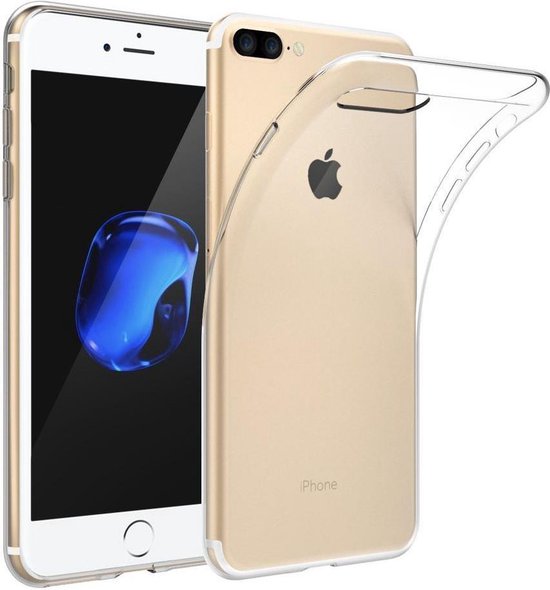 wetgeving Vroegst Hopelijk Apple iPhone 7 Plus / 8 Plus Transparant Hoesje | bol.com