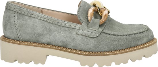 Gabor Instappers groen Suede - Dames - Maat 37.5