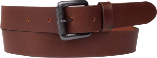 Petrol Industries Riem Heren - Broekriem - Leer - Bruin - 95 cm - L