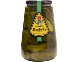 Kesbeke augurken - grote pot Amsterdamse tafelzuren - 2,65 liter