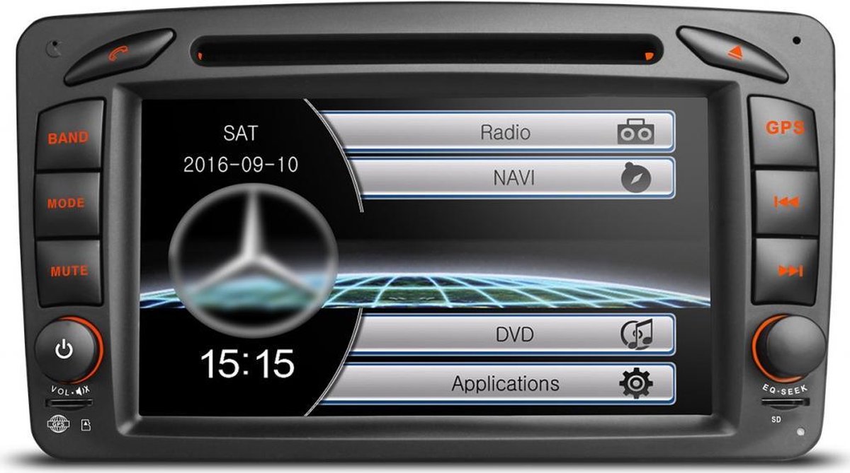 Mercedes c klasse radio navigatie w203 | bol.com