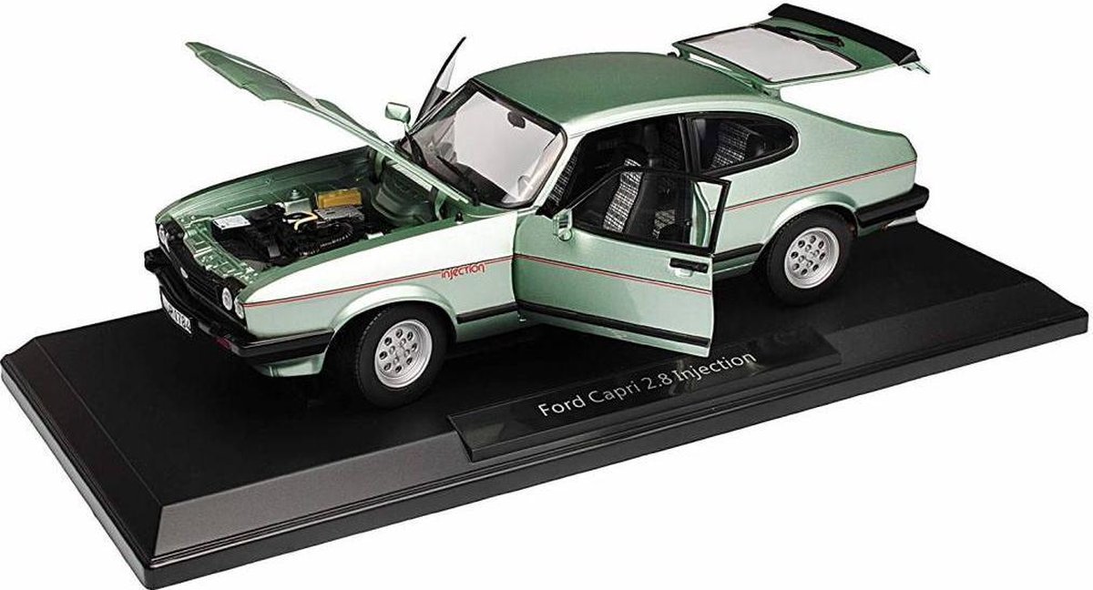 Ford Capri MKIII 2.8i 1982 Licht Groen Metallic 1-18 Norev | bol.com