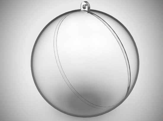 Blazen kandidaat stapel Plastic Bal transparant 10cm (25 stuks) | bol.com