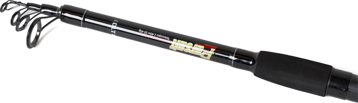 DLT Pursuit Tele-Spin - 2.40m - 20-40g - Spinhengel - Werphengel - Roofvis - Zwart
