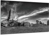 Peinture sur toile Nature | Noir, blanc, gris | 120x70cm 1Hatch