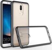 Huawei Mate 10 Lite Hoesje Armor Backcover Transparant Zwart