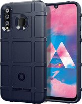 Hoesje voor Samsung Galaxy M30 - Beschermende hoes - Back Cover - TPU Case - Blauw