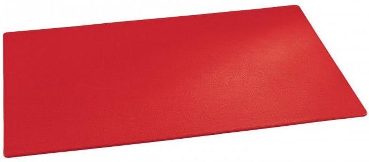 Leren Bureaulegger Rood