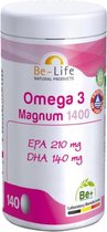 Be Life Omega 3 Magnum 1400 140 Capsules