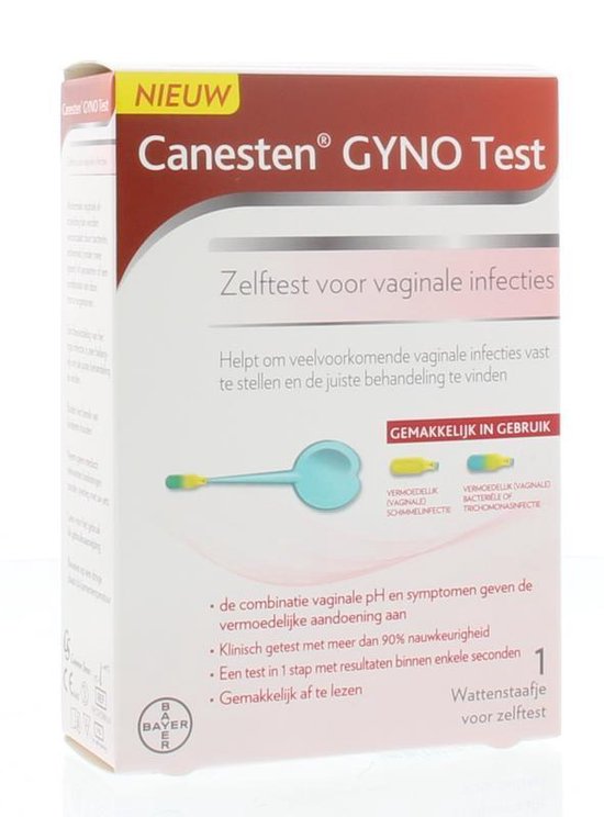 Canesten Gyno Test zelftest bij vaginale infecties, 1st