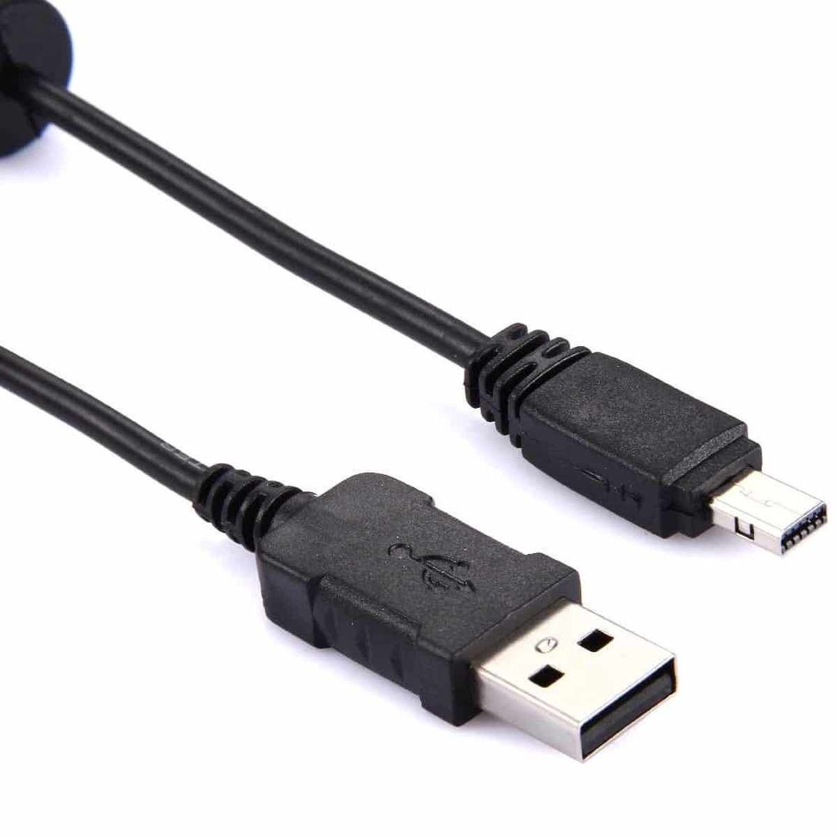 Digitale camera USB-kabel voor Casio EX-S600 / EX-S770 / EX-S880 / EX-Z60 (zwart)