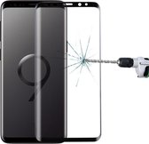 Voor Galaxy S9 9H oppervlakhardheid 3D gebogen rand Anti-kras Volledig scherm HD Gehard glas Screen Protector (zwart)