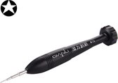 Let op type!! Professional Repair Tool Open Tool 0.8 x 25mm Pentacle Tip Socket Metal Screwdriver(Black)