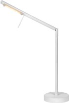 Lucide BERGAMO - Bureaulamp - LED Dimb. - 1x6W 3000K - Wit