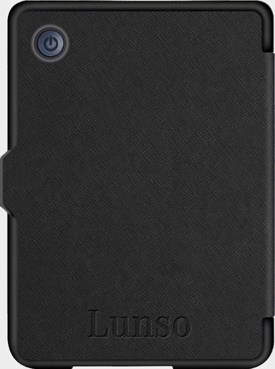 Lunso - Geschikt voor Kobo Clara 2E hoes (6 inch) - Vegan Saffiano Leren sleep cover - Urban Park van Lunso — afbeelding 5