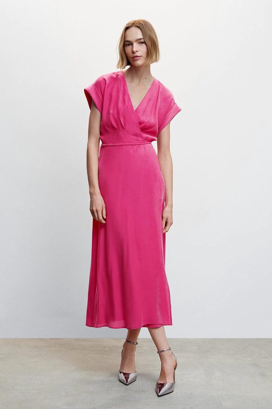 Mango Dress Robe portefeuille en modal 47007106 88 Taille femme - XXL |  bol.com