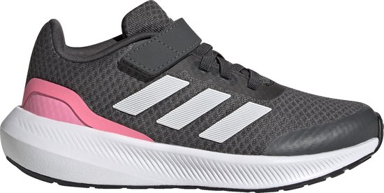adidas Sportswear RunFalcon 3.0 Schoenen met Elastische Veters en Klittenband - Kinderen - Grijs- 38