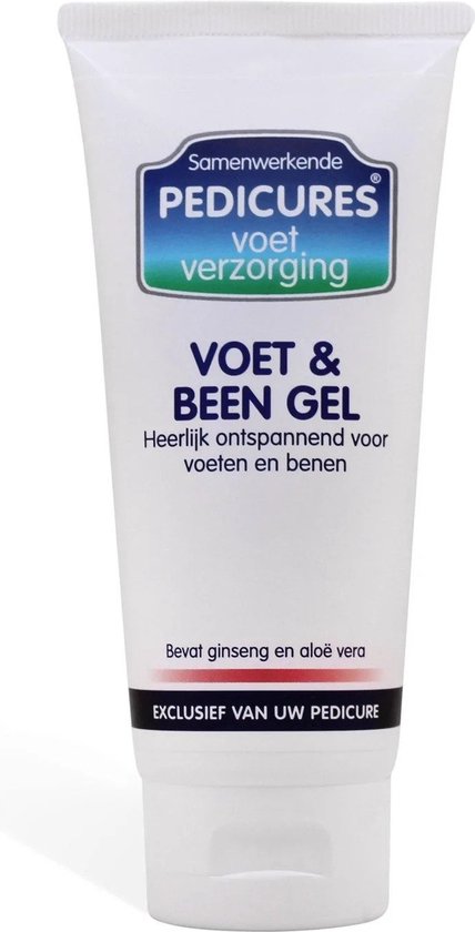 Samenwerkende Pedicures Voet en Been Gel Samenwerkende Pedicures - Wit - Creme - Stimuleert de bloedsomloop en voorkomt schimmels