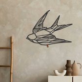 FBRK. Zwaluw géométrique - Bronze métallisé