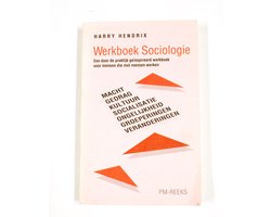 Omslag van Werkboek sociologie: een door de praktijk geïnspireerd werkboek voor mensen die met mensen werken