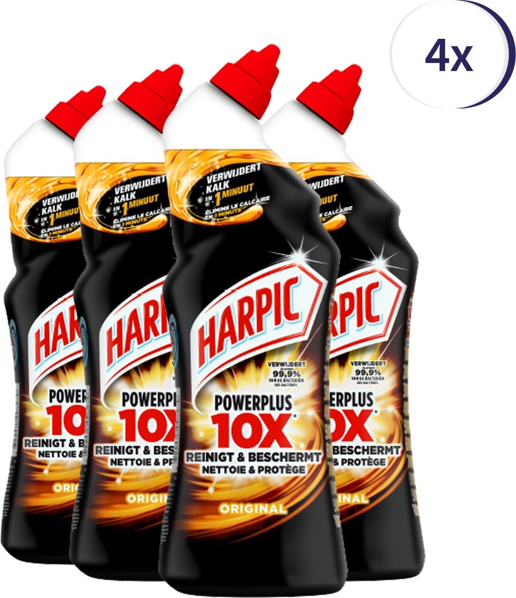 Goedkoopste Harpic Gel PowerPlus Original 750ml x4