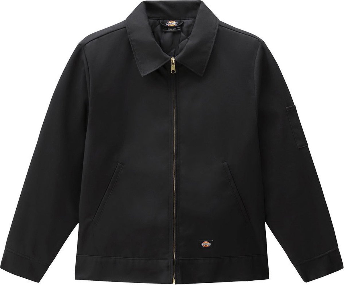 Dickies Lined Eisenhower Jas Man Zwart