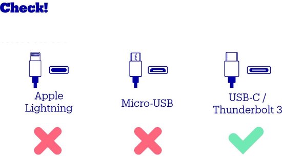 Samsung USB 2.0 + USB C kabel - 1.5 m - duopack - Zwart - Samsung
