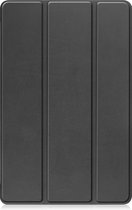 Hoes Geschikt voor Lenovo Tab P11 (2e Gen) Hoes Tri-fold Tablet Hoesje Case - Hoesje Geschikt voor Lenovo Tab P11 (2nd Gen) Hoesje Hardcover Bookcase - Zwart