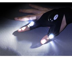 LED-Handschoenen met Waterdichte Verlichting - 2 Stuks