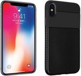 GadgetBay Flexibel Anti Slip TPU Hoesje iPhone XR - Zwart
