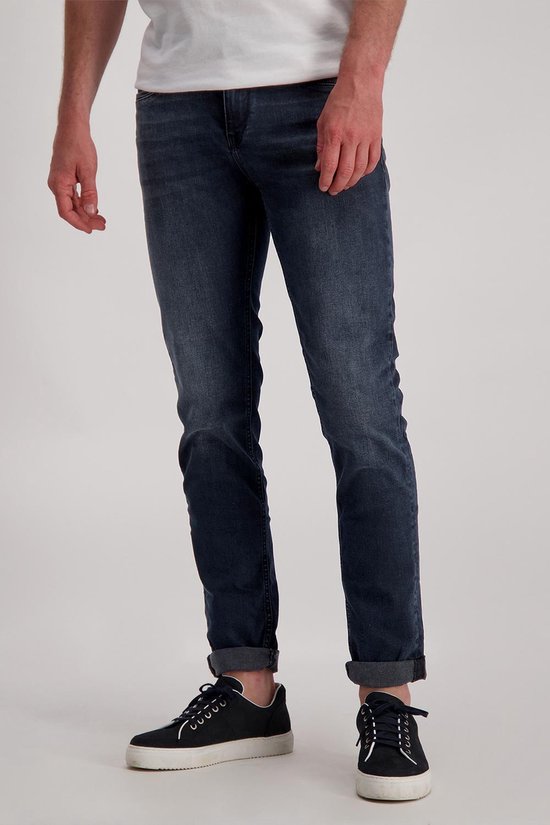 Cars Jeans - Heren Jeans - Heren - W38 X L34 - Zwart - Katoen - Blast-blue.blac
