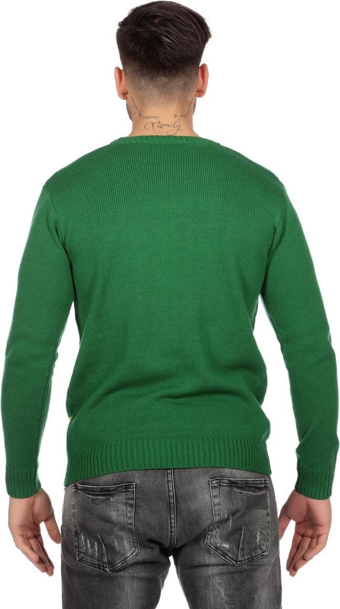 | Foute kersttrui groen Christmyass voor volwassenen Foute kersttrui groen Christmyass voor volwassenen Heren