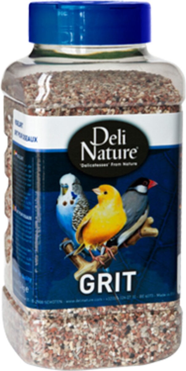 6x Deli Nature Vogel Grit 1,2 kg