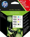 HP 920XL C2N92AE - Inktcartridge (Zwart - Cyaan - Magenta - Geel ) - Hoge Capaciteit
