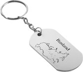 Akyol - porte-clés russie - pilote - touriste - must go - guide de travel russie - accessoires - cadeau - cadeau - cadeau - 54 x 29mm
