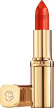 L’Oréal Paris Color Riche Satin Lipstick - Verzorgende, Lippenstift Verrijkt met Arganolie - 377 Perfect Red- Rood - 4,54 gr