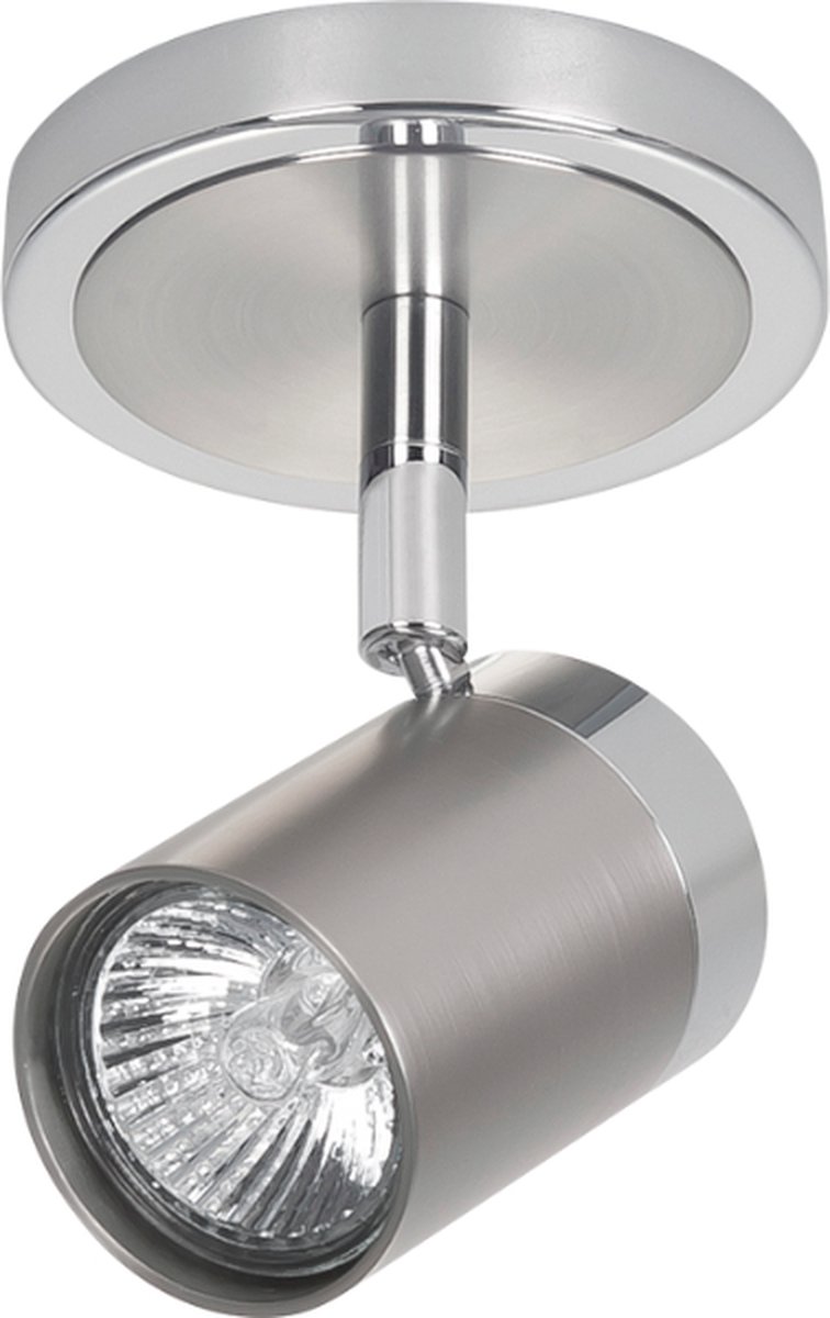 Highlight - Athena - Plafondlamp - GU10 - 10 x 10 x 12cm - Nikkel