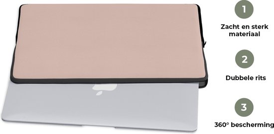 Housse pour ordinateur portable - Rose - Uni - Pour ordinateur portable - Étui pour ordinateur portable - Couleurs - Housse pour ordinateur portable - 13 pouces - Housse pour ordinateur portable