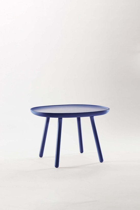 emko naïve bijzettafel – blauw – ø64 cm