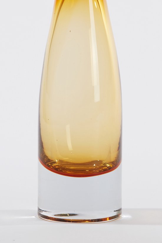 Vaas Ø7,5x22,5 cm ESTUA glas amber