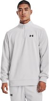 UA Armour Fleece 1/4 Zip - Halo Gray / / Black