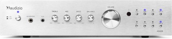 Stereo versterker - Audizio AD420A - 4-kanaals hifi versterker met Bluetooth - Subwoofer aansluiting — afbeelding 2