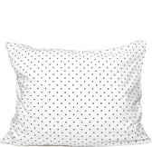 Van Morgen Kussensloop Dotted Charm Dotted Charm - Wit/antraciet - 60x70cm