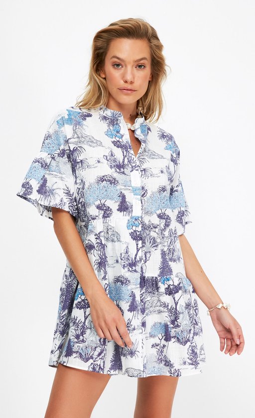 Boho Geïnspireerd Corset Lijfje Speelse Ruche Zome... – Grandado