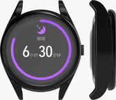 kwmobile 2x hoes geschikt voor Huawei Watch Buds hoesje - Cover van silicone - Hoesje voor activity tracker - In zwart / transparant