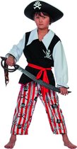 Carnavalskleding Piraat Schateiland kind Maat 152 - Multicolor